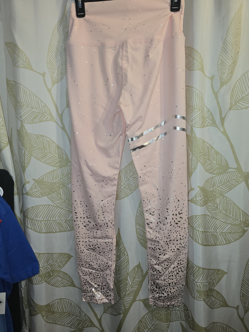 Women’s High-Waist Pink Active Leggings - Picture 7 of 8